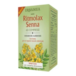Erbamea Ritmolax Senna Integratore Regolarit&agrave; Intestinale 60 Compresse
