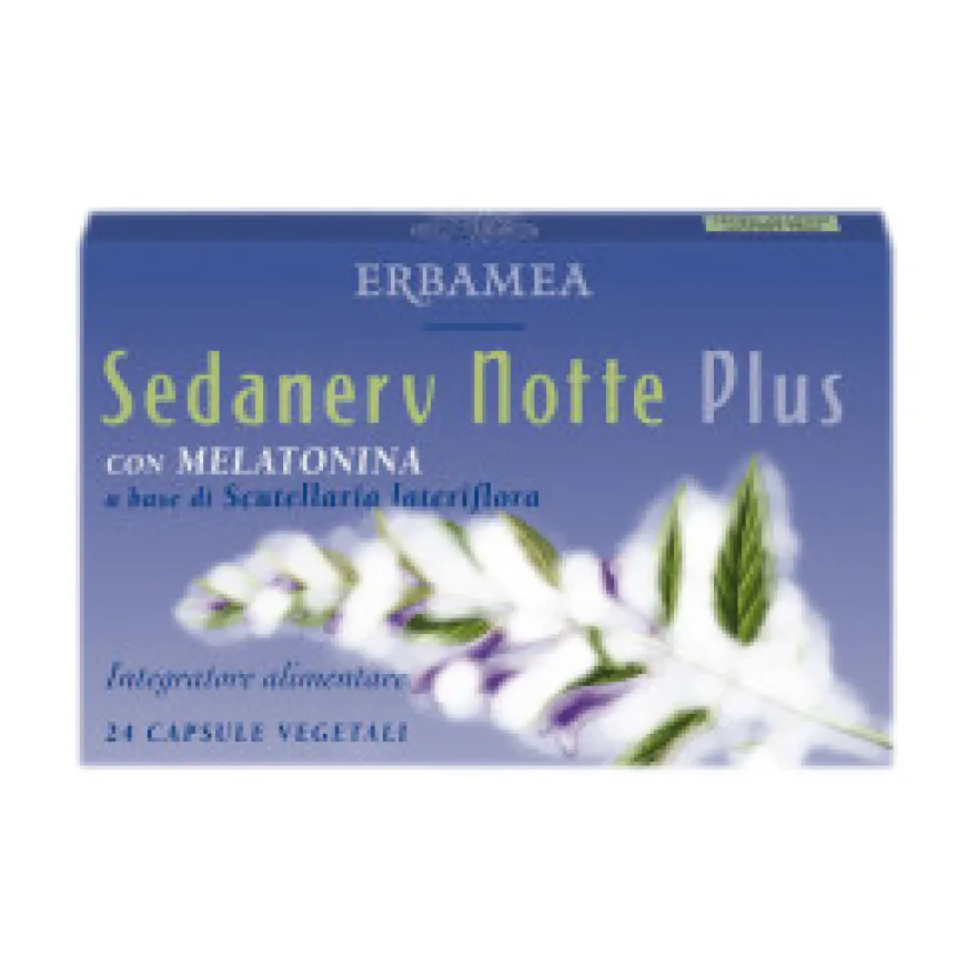 Erbamea Sedanerv Notte Plus 24 Capsule Vegetali