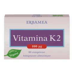 Erbamea Vitamina K2 Integratore Alimentare 60 Compresse