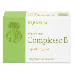 Erbamea Vitamine Complesso B Integratore Vegetale Metabolico 24 Capsule