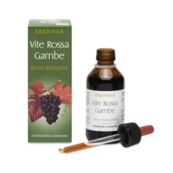 Erbamea Vite Rossa Integratore Gambe Gocce Biologiche 100ml