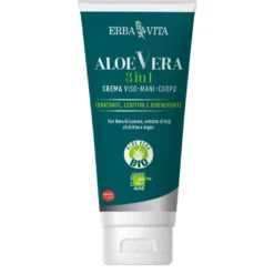 Erba Vita Aloe Vera 3in1 Crema Viso Mani Corpo 200ml