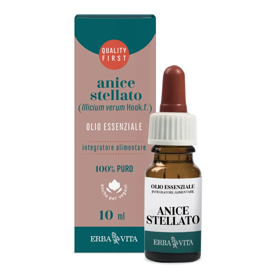 Erba Vita Anice Stellato Olio Essenziale 10ml