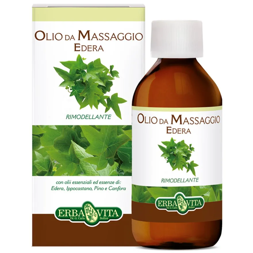 Erba Vita Edera Olio Da Massaggio 250ml