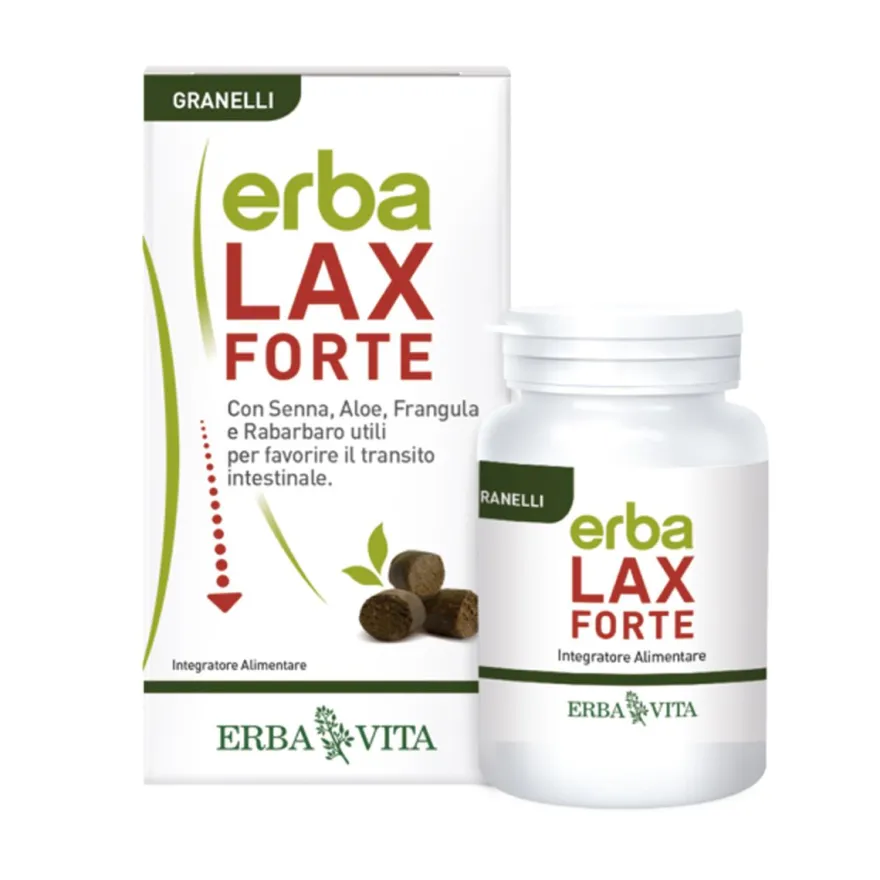 Erba Vita Erbalax Forte Granelli Integratore Intestino 30g
