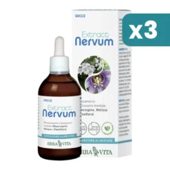 Erba Vita Extract Nervum Integratore Benessere Mentale 3 confezioni da 50ml