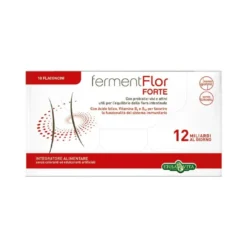 Erba Vita Fermentflor Forte Integratore Fermenti Lattici 10 Flaconcini