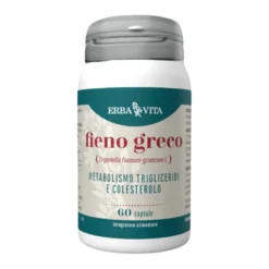 Erba Vita Fieno Greco Integratore Metabolismo Trigliceridi E Colesterolo 60 Capsule