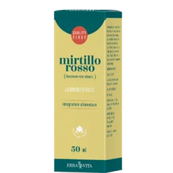 Erba Vita Gemmoderivato Mirtillo Rosso 50ml