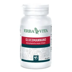 Erba Vita Glucomannano Integratore Per Controllo Del Peso 60 Capsule
