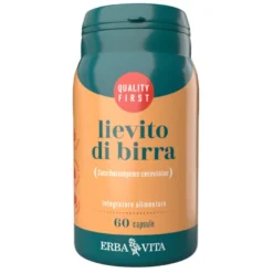 Erba Vita Lievito Birra Integratore Digestione 60 Capsule