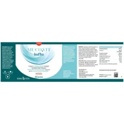 Erba Vita Mucovit Influ Integratore Tosse Grassa Gusto Arancia 12 Bustine
