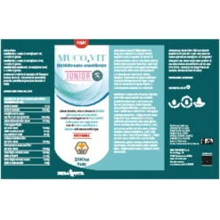Erba Vita Mucovit Junior Fluido Fluidificante Emolliente Bambini 200ml