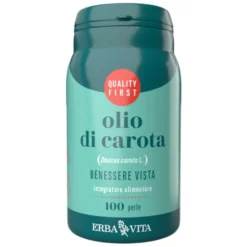 Erba Vita Olio Di Carota Integratore Benessere Vista 100 Perle