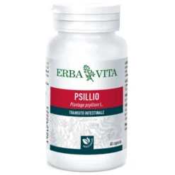 Erba Vita Psillio Integratore Regolarità Intestinale 60 Capsule