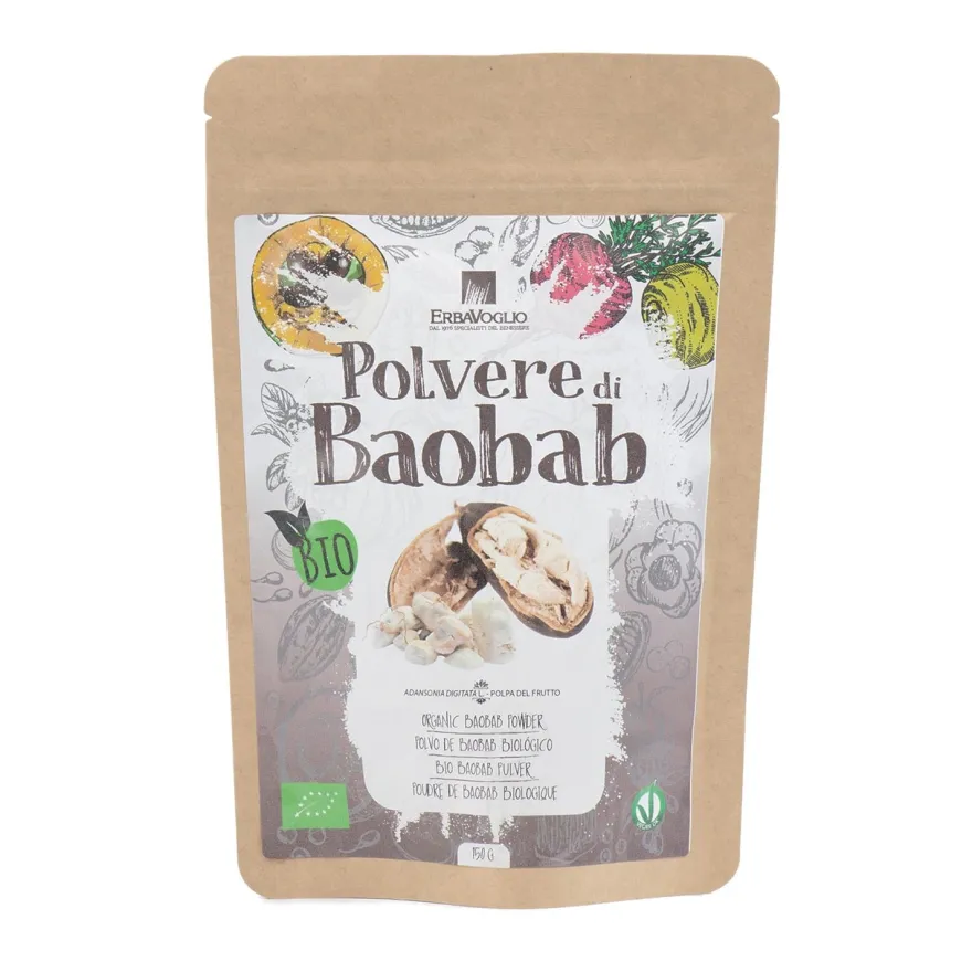Erbavoglio Baobab Polvere Biologica 150g