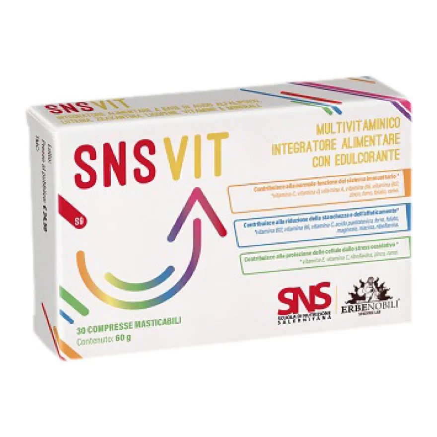 Erbenobili Sns Vit Integratore Multivitaminico 30 Compresse