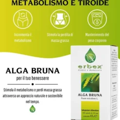 Erbex Alga Bruna 430mg 100 Compresse