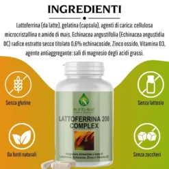 Erbex Lattoferrina 200 Complex Integratore Immunostimolante 30 Capsule