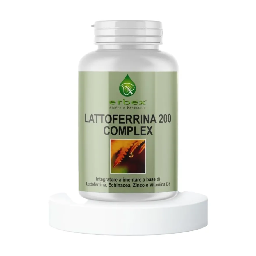 Erbex Lattoferrina 200 Complex Integratore Immunostimolante 30 Capsule