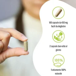 Erbex Tarassaco 430mg 100 Capsule