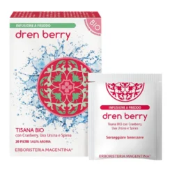 Erboristeria Magentina Tisana Fredda Bio Drenante Polivalenti 20 Filtri