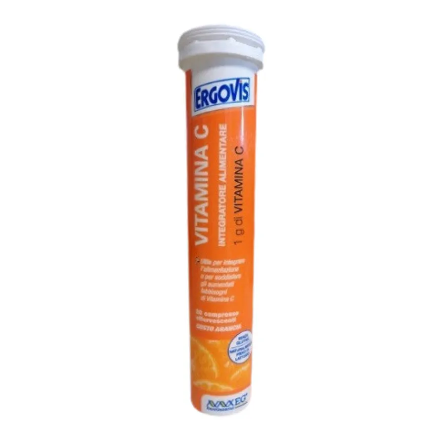 Ergovis Vit C 1000mg 20 Compresse Effervescenti