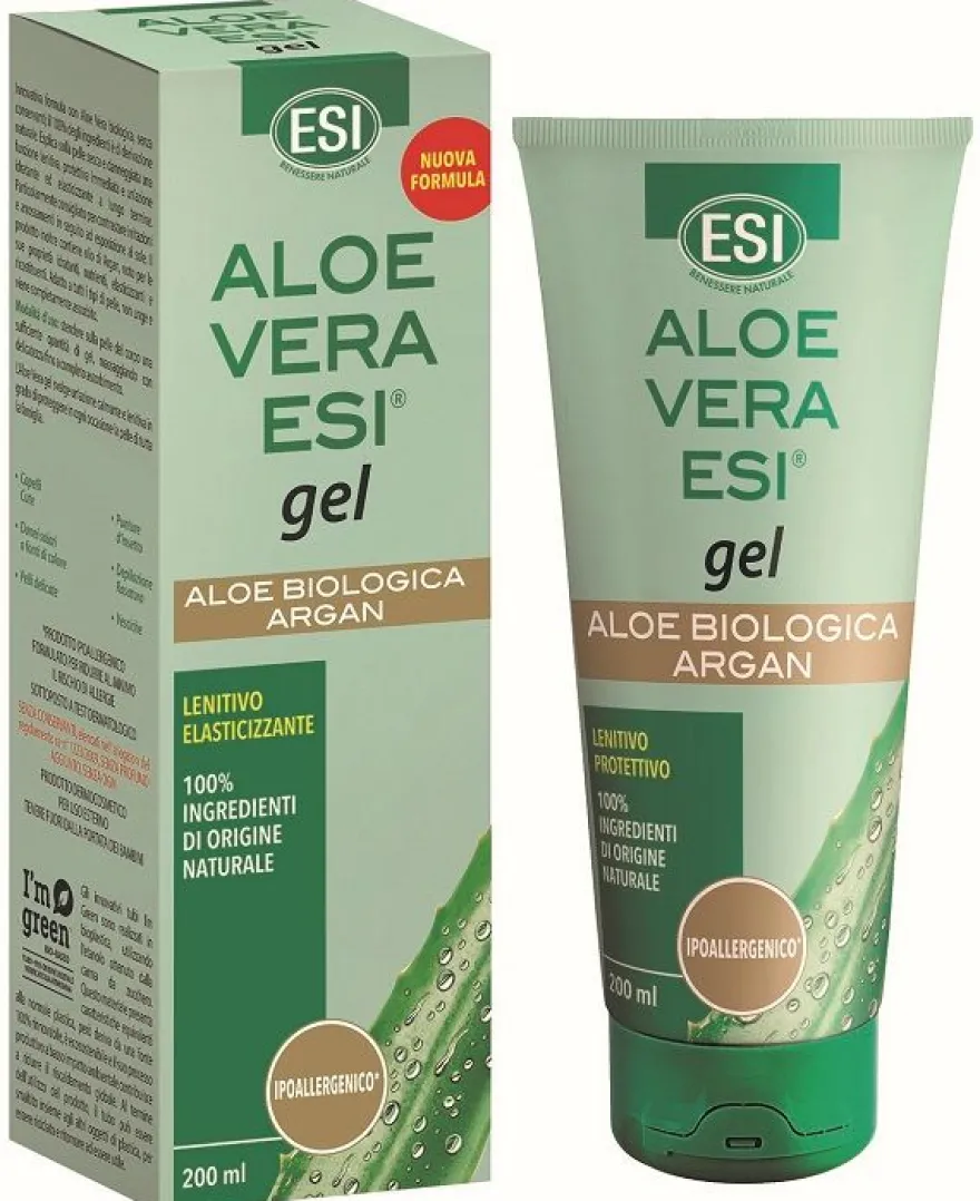 Esi Aloe Vera Gel Con Olio Di Argan 200ml