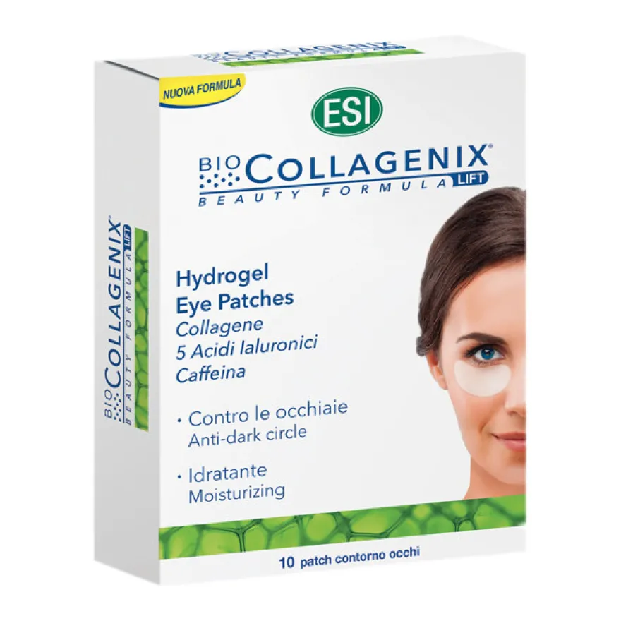 Esi Biocollagenix Hydrogel Eye Patches Contorno Occhi 10 Patch
