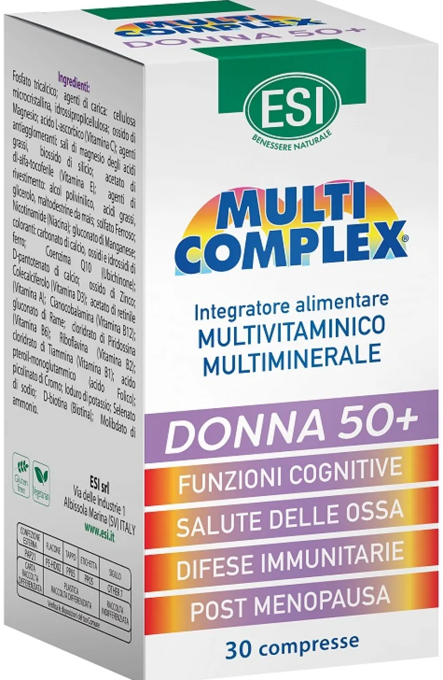 Esi Multicomplex Donna 50+ 30 Compresse
