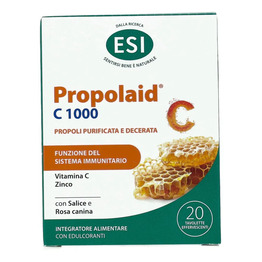 Esi Propolaid Propol C 20 Tavolette Effervescenti