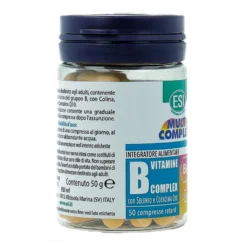 Esi Vitamine B Complex Integratore Multivitaminico 50 Compresse