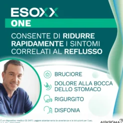 Esoxx One Reflusso Gastrico E Bruciore Di Stomaco 20 Bustine Stick 10ml