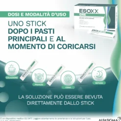 Esoxx One reflusso gastrico e bruciore di stomaco bipacco 2x20 stick