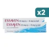 Essaven Gel Bipacco Con Escina 1% Per Gambe Stanche Gonfie E Pesanti 2 Tubi Da 80g