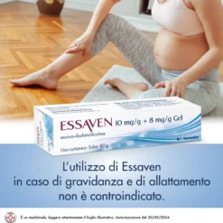 Essaven Gel Con Escina 1% Per Gambe Stanche Gonfie E Pesanti Tubo Da 80g