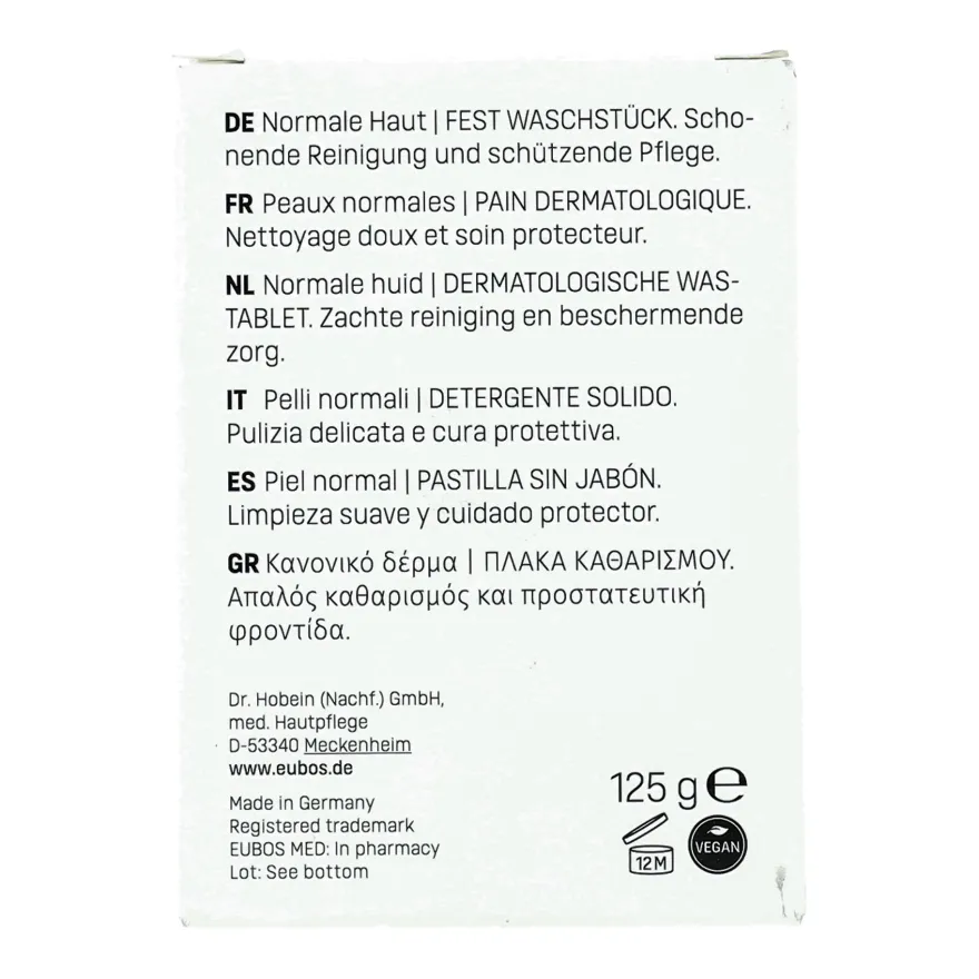 Eubos Detergente Solido 125g