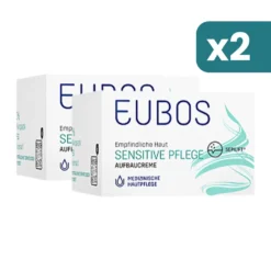 Eubos Sensitive Crema Viso Ristrutturante 2 confezioni da 50ml