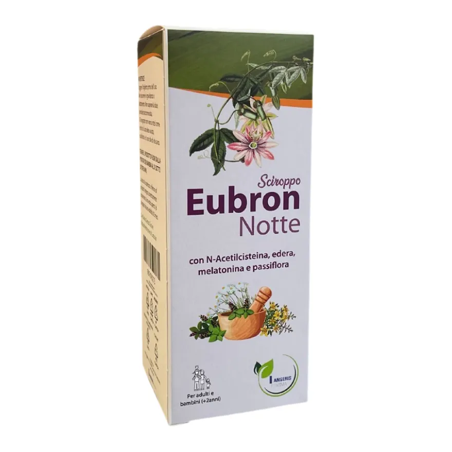 Eubron Notte Sciroppo 150ml Per Il Benessere Delle Vie Respiratorie