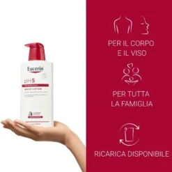 Eucerin Bipacco Ph5 Fluido Detergente 400ml+400ml