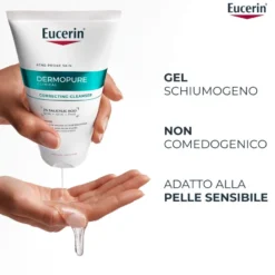 Eucerin Dermopure Clinical Detergente Tripla Azione Pelle A Tendenza Acneica 150ml