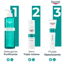 Eucerin Dermopure Clinical Fluido Opacizzante Pelle A Tendenza Acneica 40ml
