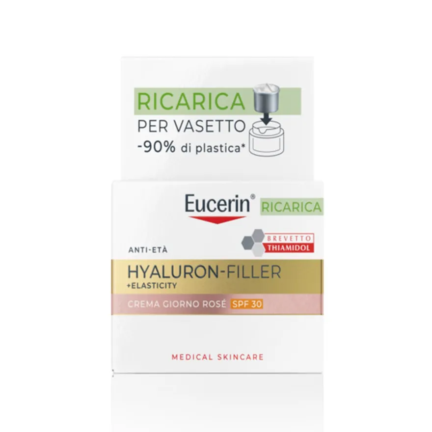 Eucerin Hyaluron Filler + Elasticity Crema Antietà Giorno Rosé Antietà Spf30 Refill 50ml