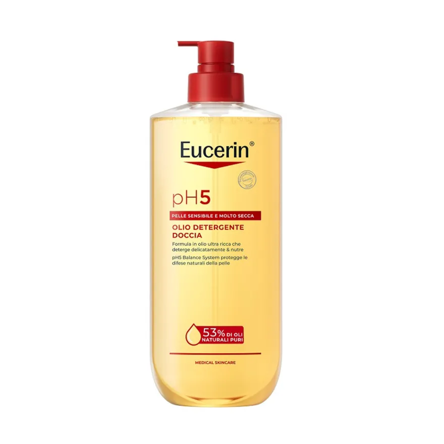 Eucerin Ph5 Olio Detergente Doccia Pelle Sensibile E Molto Secca 750ml