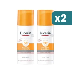 Eucerin Sun Pigment SPF50+ protezione solare antimacchie bipacco 2x50ml