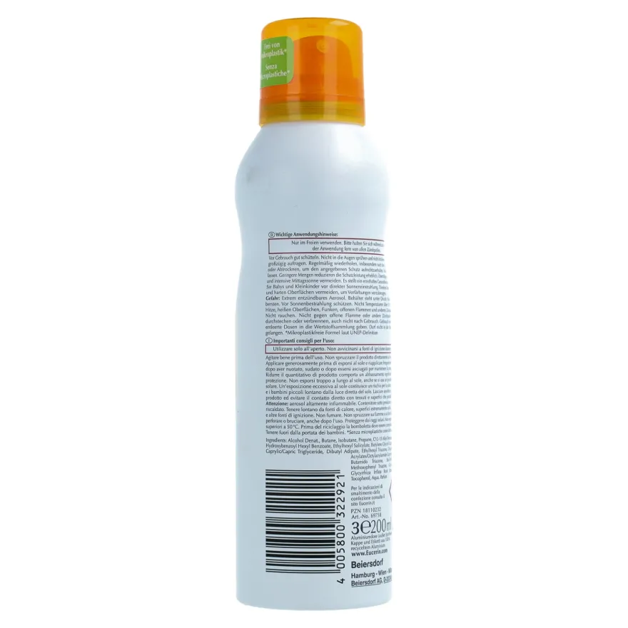 Eucerin Sun Spray Dry Touch Corpo Spf50 200ml