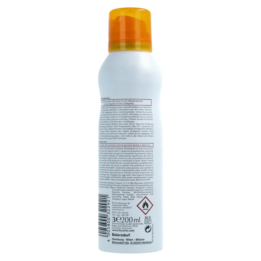 Eucerin Sun Spray Dry Touch Corpo Spf50 200ml