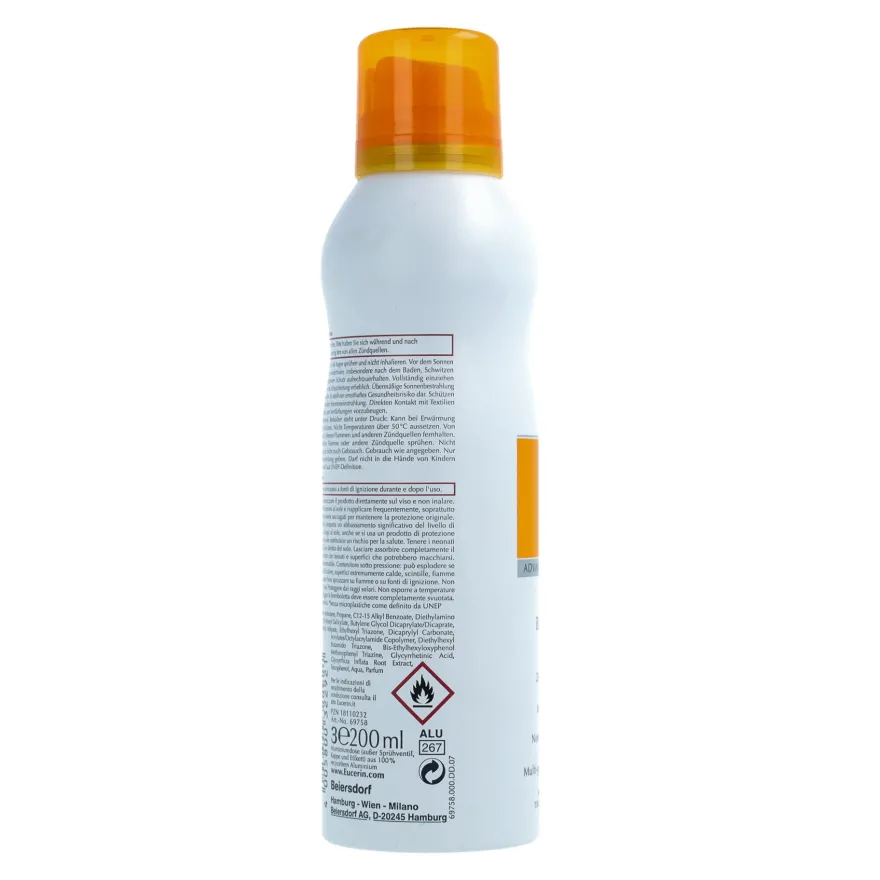 Eucerin Sun Spray Dry Touch Corpo Spf50 200ml