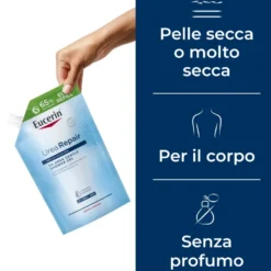 Eucerin 5% Urea Gel Doccia Delicato Pelle Secca Refill 400ml