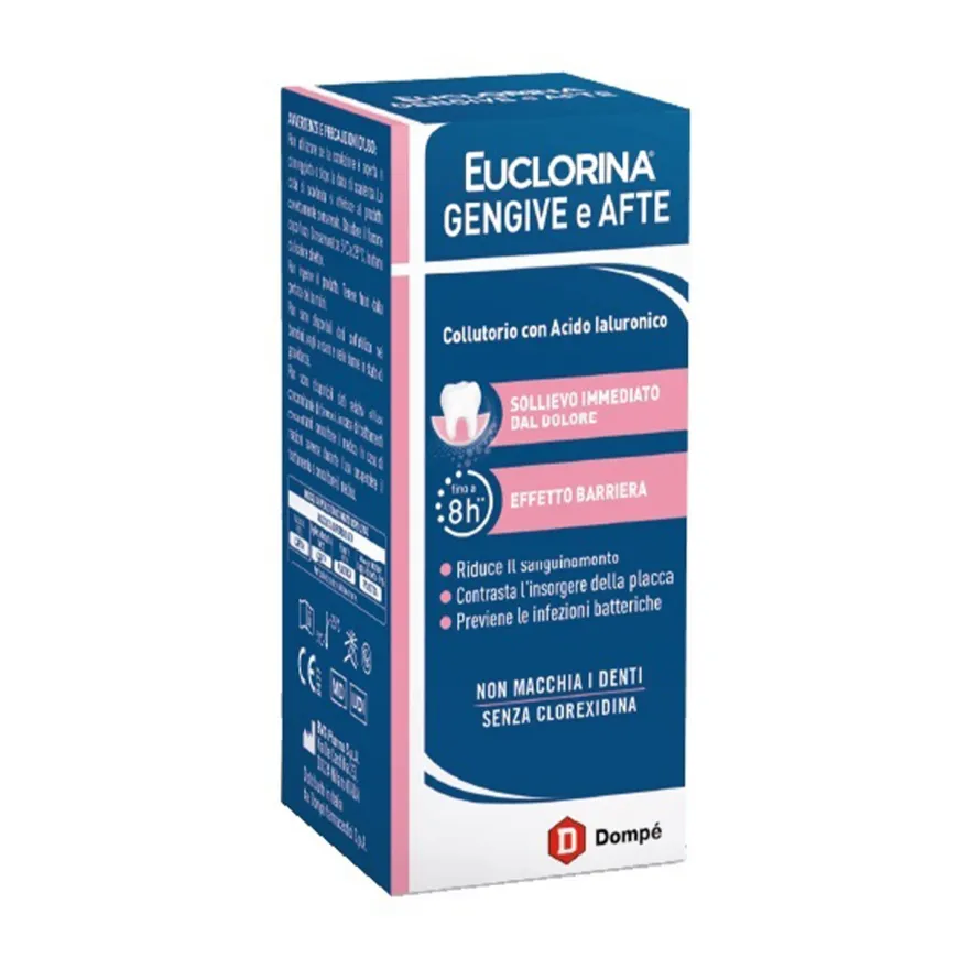 Euclorina Gengive E Afte Collutorio Antiplacca 200ml